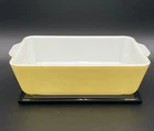 Vintage Pyrex 503 Yellow Refrigerator Casserole Dish 1 1/5 Qt No Lid Collectible