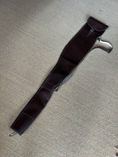 antike alte Gewehrtasche 120 Futteral Pouch Leder evtl. DDR