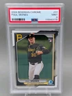 2024 Bowman Chrome Paul Skenes #31 (RC) PSA 9