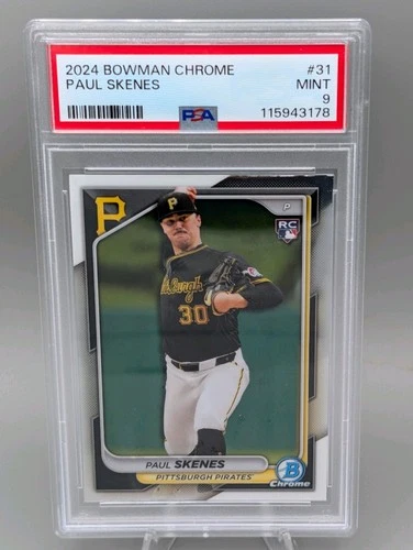 2024 Bowman Chrome Paul Skenes #31 (RC) PSA 9