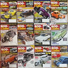 ROD & CUSTOM MAGAZINE LOT (12) | 2006 | VINTAGE HOT RODS | ***COMPLETE YEAR***