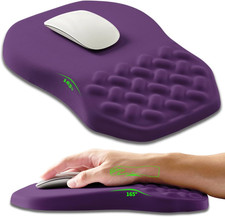 Ergonomic Slope Mouse Pad Wrist Support, Wrist Rest Mousepad for Carpal Tunnel P