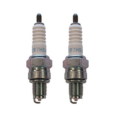 2 Pack Spark Plug Fits NGK CR7HSA 4549 Nighthawk 250 CRF 80 NSF100 XR 80 100
