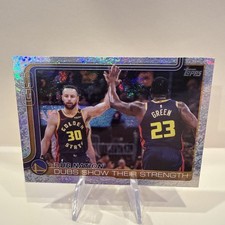 2025-26 Topps Warriors Dub Nation Steph Curry #291 Speckle Foil SP
