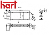 Hart 605664 LadeluftküHler LLK TurboküHler KüHler