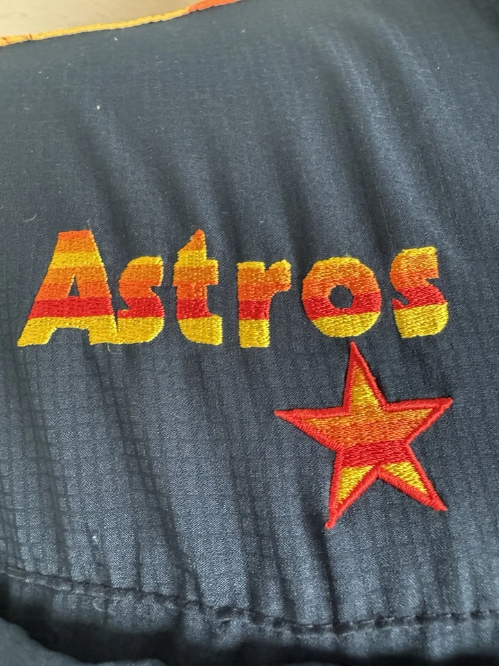 Camisa con botones Columbia para hombre Houston Astros PFG Tamiami talla pequeña azul Foto 2 de 4