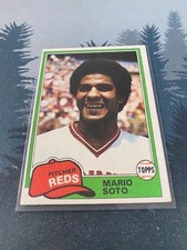 1981 Topps - Mario Soto #354 - FREE SHIPPING