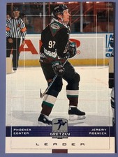 1999-00 Jeremy Roenick UD Wayne Gretzky Hockey Leader