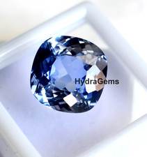 8-10 Ct Beautiful Cushion Cut Natural Blue Sapphire Ring Size Certified Gemstone