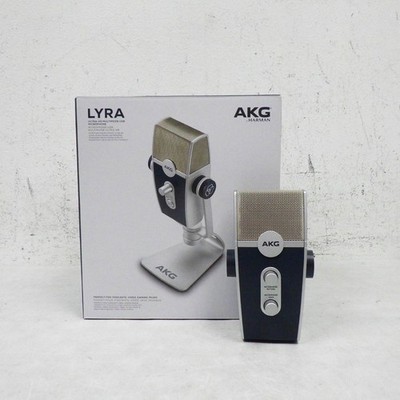 AKG Lyra Ultra-HD USB-C Condenser Microphone /Podcast Streaming   Used