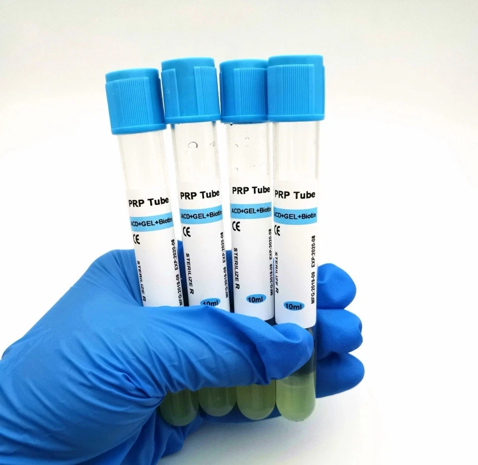 10ML PRP Tube ACD Gel + Biotin | Negative Pressure Platelet Plasma Kit Sterile - Image 3 of 4