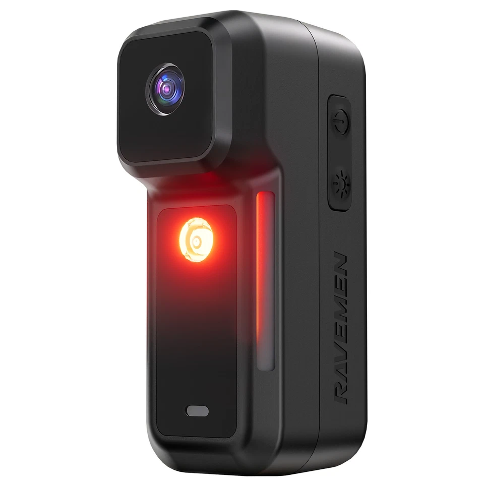 RAVEMEN NT301 Bike DV Camera Rear light Bicycle LED Taillight Rechargeable 2K HD - image 2 of 4