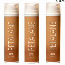 1-3PACK Peta Jane Gradual Body Tan Lotion 7oz - Natural Sunless Self-Tanner