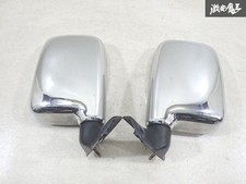 JDM Daihatsu Move L600S L610S LH RH Set Door Mirror 3Pin Chrome Genuine OEM Used