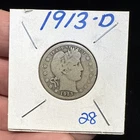 1913-D Barber Quarter
