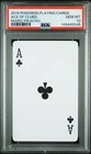 2016 POKEMON PLAYING CARDS MARIO PIKACHU ACE OF CLUBS PSA 10
