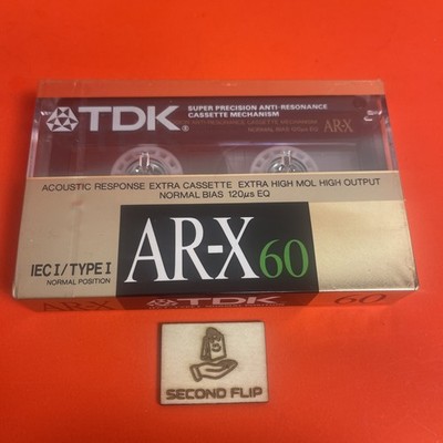 TDK AR-X 60 Vintage Audio Cassette|Kassette| sealed Made in Japan Type I