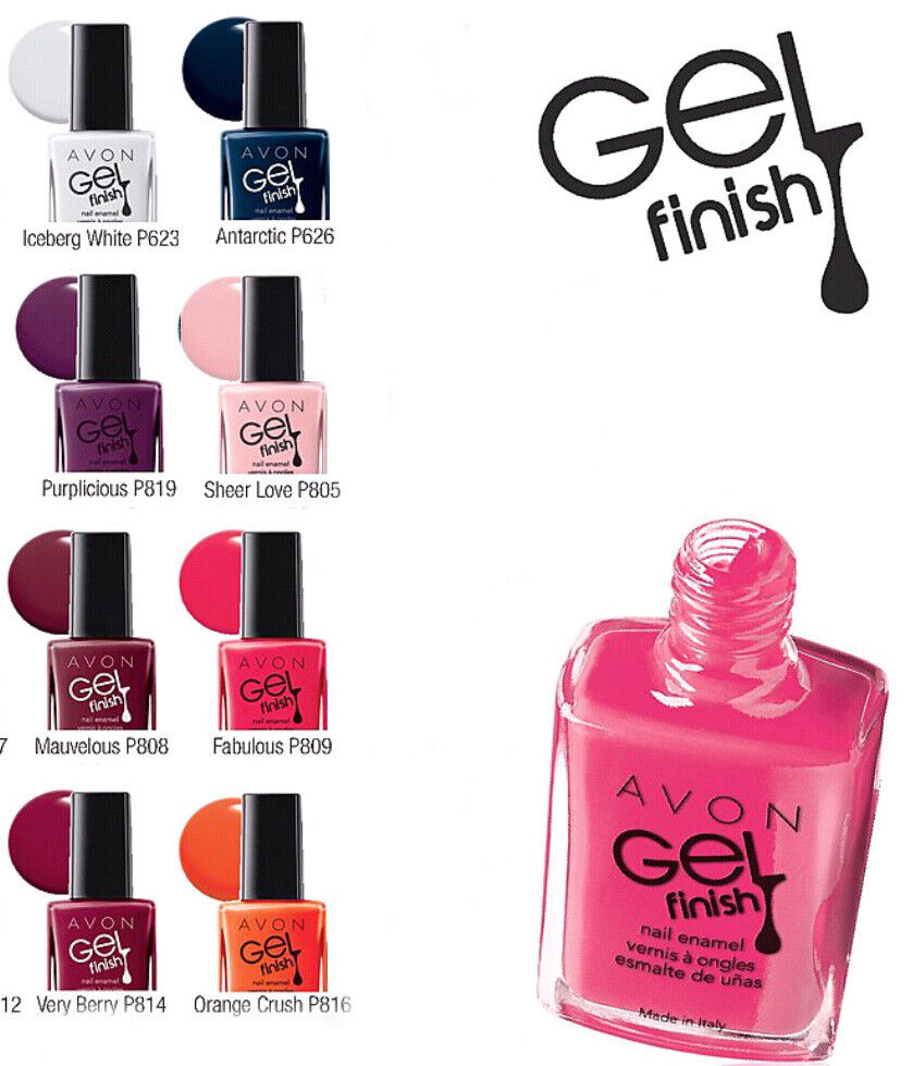 Product Review: Avon Gel Finish Nail Polishes - Glam O' Sphere