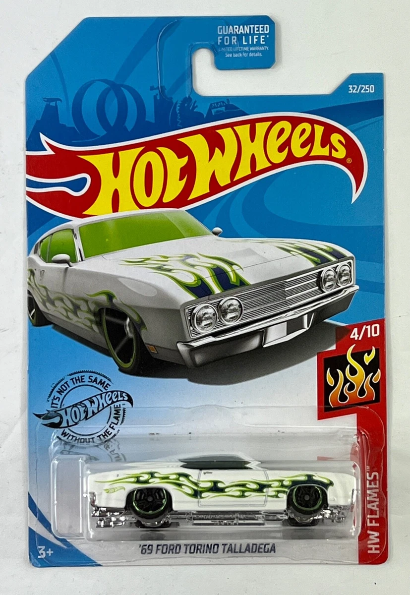 Hot wheels 69 ford hotsell torino talladega hw flames