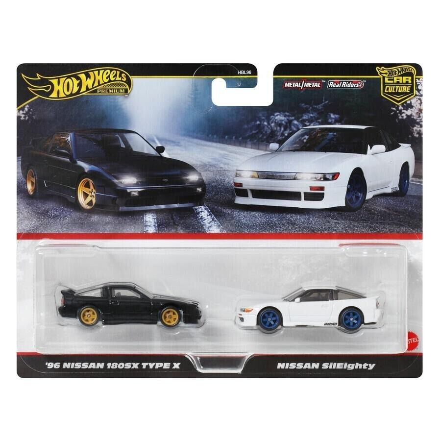 Hot Wheels 96 Nissan 180SX Type X / Nissan SilEighty 2-Pack Hot Wheels 96 Nissan 180SX Type X / Nissan SilEighty 2-Pack