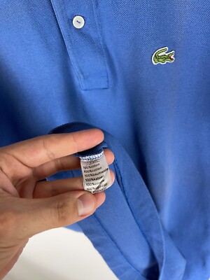 【DEADSTOCK】90s CHEMISE LACOSTE ポロ Chemise Lacoste vintage 90s blue made in France polo tee | eBay