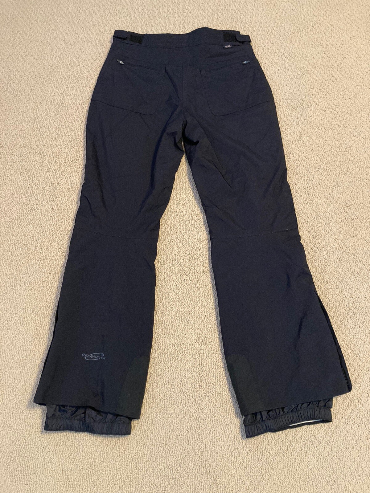 Obermeyer Ridgeline Ski Snow Board Pants Black 32-24 x 31 Women's EUC Winter