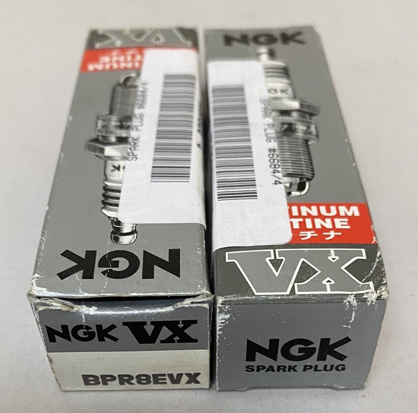 NGK R VX Spark Plugs Platinum Multi Model Spark Plugs 2 OEM #BPR8EVX 6684 S138