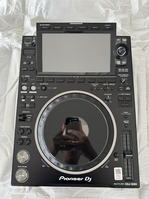 (2) Two Pioneer DJ CDJ-3000 DJ Multiplayer + (1) One DJM-A9 4-Ch DJ Mixer BUNDLE