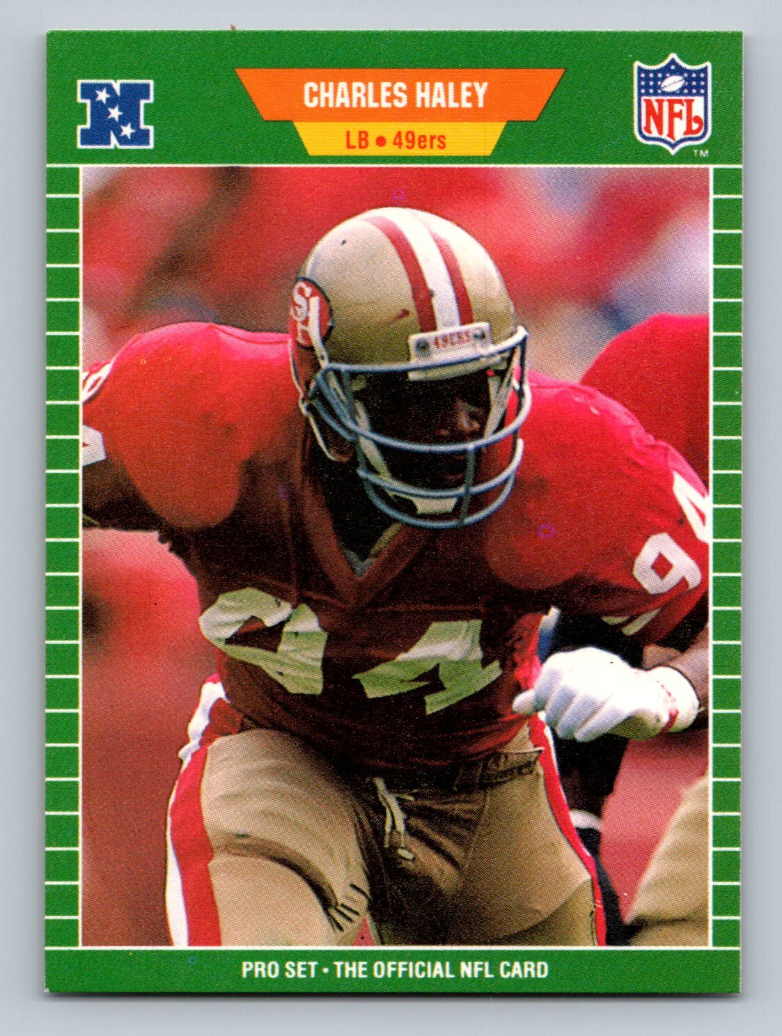 1989 Pro Set #378 Charles Haley