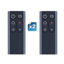 【Confezione da 2】 Telecomando per Dyson AM04 AM05 AM4 AM5 Termoventilatore da Tavolo Riscaldatore Caldo+Freddo