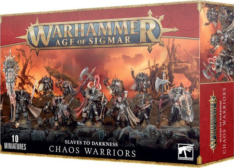 Chaos Warriors troupe Slaves to Darkness pour armée Warhammer Age of Sigmar