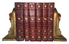1 of 50, FINELY BOUND by BAYNTUN, 6 Vol, ROBERT SMITH SURTEES, SPORTING NOVELS