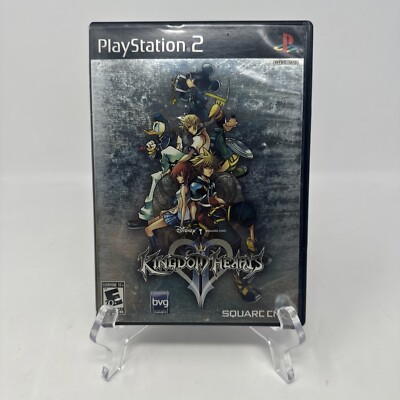 Kingdom Hearts II PlayStation 2 PS2 2006 Black Label With Registration Card