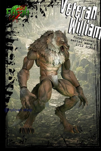 Maestro Union 1/12 Veteran William Werewolf & Tiger Hermit Action Figure - Picture 12 of 21
