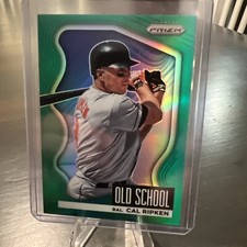 2022 Panini Prizm - Old School Green Prizm #OS-5 Cal Ripken