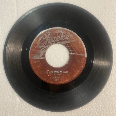 HEAR! RARE R&B BLUES 45 J.B. Lenior Don t Touch My Head Ive BeenDown CHECKER 856