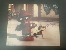 Jay Leno Signed 8x10 Photo Robots Movie Autographed Fire Hydrant