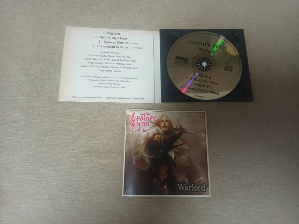 LEATHER SYNN – Warlord (NEW*LIM. GOLD CD DIGI*POR EPIC METAL/HARD ROCK*F.BREATH) - Bild 3 von 3