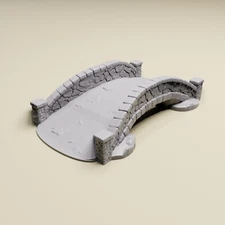 Foot Bridge | Terrain for Tabletop Gaming and Dioramas.  28mm, 20mm or 15m