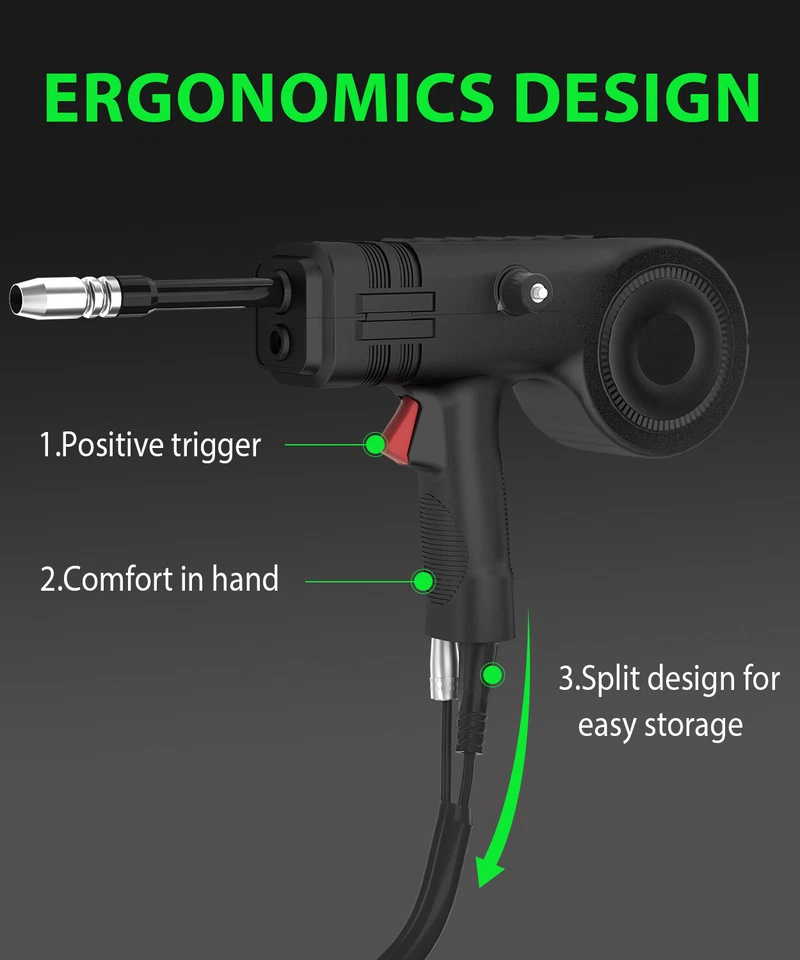 6 IN1 Aluminum MIG Welder Gas/Gasless MIG TIG ARC 220V Spool Gun Welding Machine - Image 2 of 4