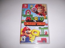 Authentic Box Case ONLY Replacement Nintendo Switch for Mario vs. Donkey Kong
