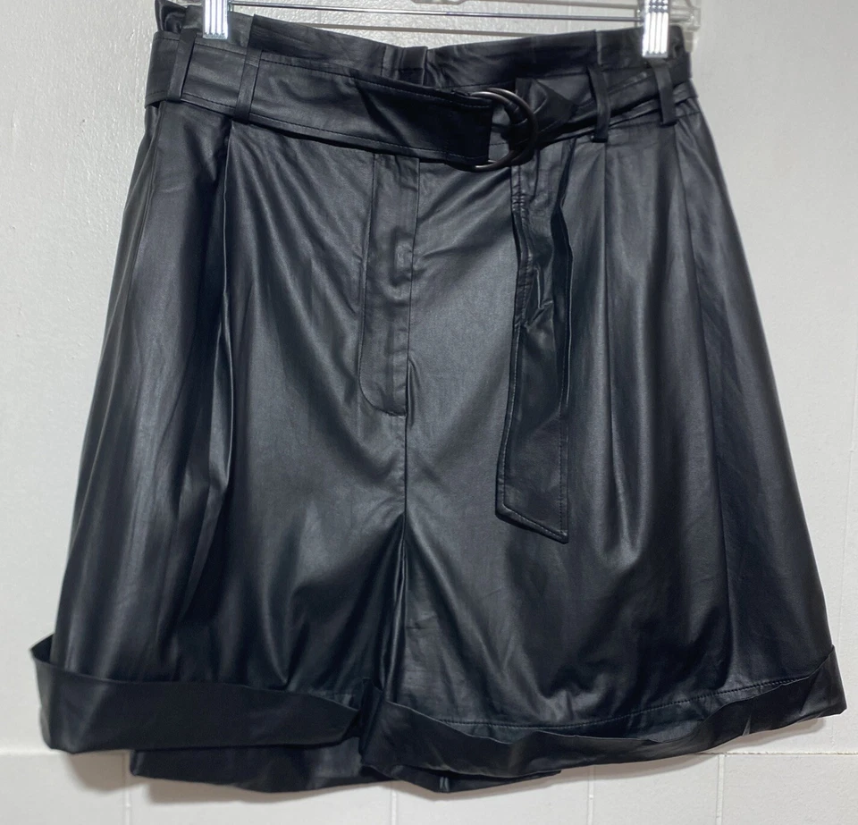 Elizabeth And James Elegante Niña Imitación Cuero Bolsa de Papel Pantalones Cortos Talla 20W Foto 4 de 4