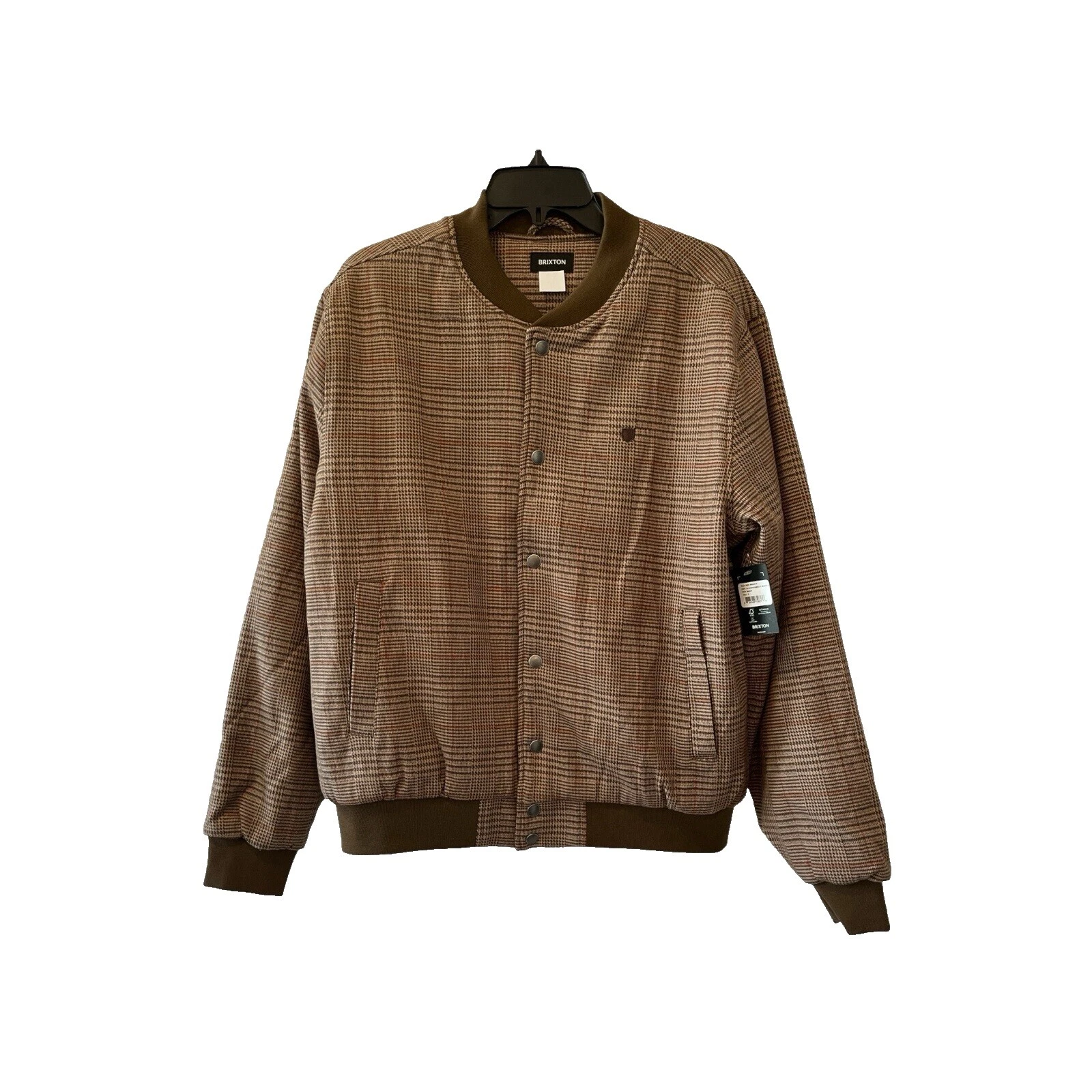 Brixton Marrón abrigos, chaquetas y chalecos para hombres