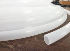 5/8" ID x 3/4" OD X 10 Feet - PE Plastic Transparent Hose Tubing Semi-Rigid Tube