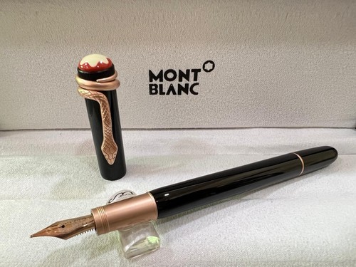Montblanc Heritage Serpent Marble Rouge ET Noir Special Edition Fountain Pen - 第 2/2 張圖片