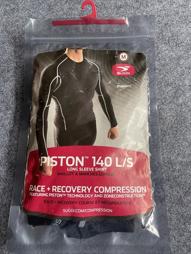 Manchons De Bras Sugoi Piston 140 – Noir, Taille Large, Neuf