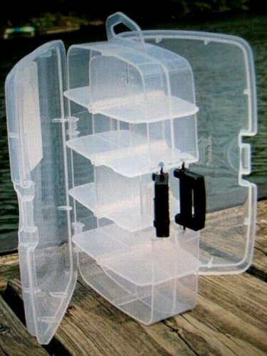 LARGE CAPACITY MULTIFUNCTIONAL TACKLE STORAGE PAC WATER-PROOF -FISHING/CAMPING/ - Picture 4 of 10