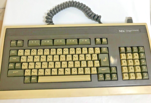 NEC PC 8801 Rare Keyboard 1981 Vintage Junk Repair Operation Not Confirmed - Afbeelding 1 van 5