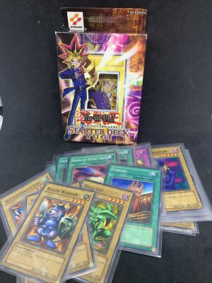 yugioh starter deck yugi 1st edition Yugioh Starter Deck Yugi 1st edition SDY SINGLES Near mint to mint N/NM  Grade