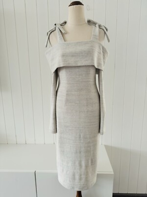 sheike grey dress Martina Maxi Dress Silver | Sequin Evening Dress